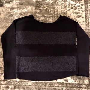 Banana Republic Sparkly Blue Sweater